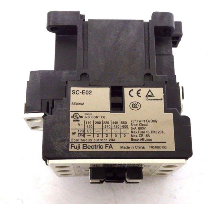 NEW FUJI ELECTRIC SC-E02 MAGNETIC CONTACTOR SCE02 - Image 3