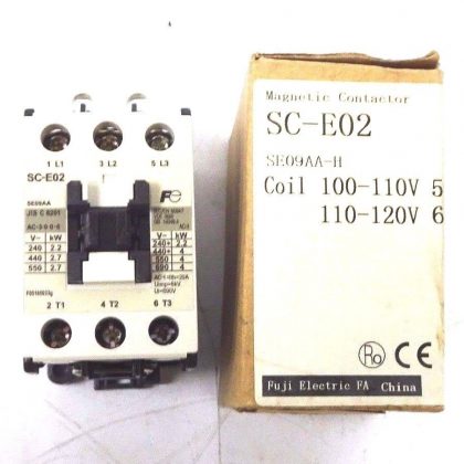 NEW FUJI ELECTRIC SC-E02 MAGNETIC CONTACTOR SCE02