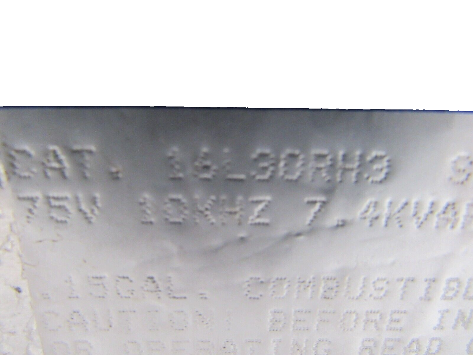 NEW GENERAL ELECTRIC 16L30RH3 CAPACITOR 75V 10KHZ 7.4KVAR - Image 7