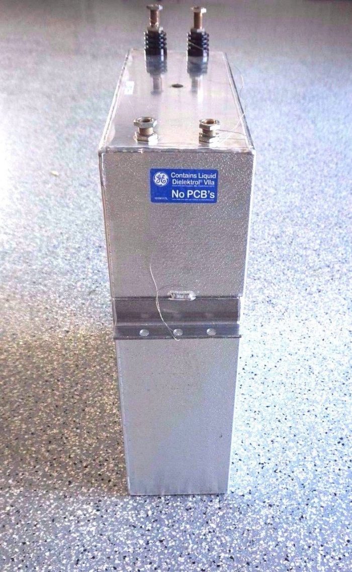 NEW GENERAL ELECTRIC 19L1037WA3 WATER COOLED CAPACITOR 31285A60 - Image 3