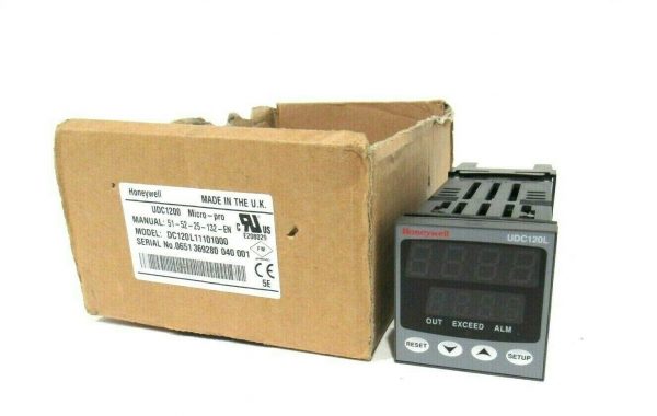 NEW HONEYWELL DC120L11101000 TEMPERATURE CONTROLLER UDC1200