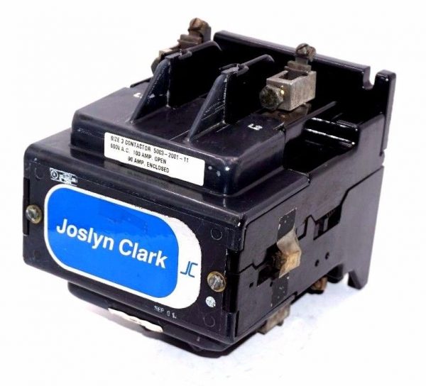 NEW JOSLYN CLARK 5003-2001-11 SIZE 3 CONTACTOR 5003200111
