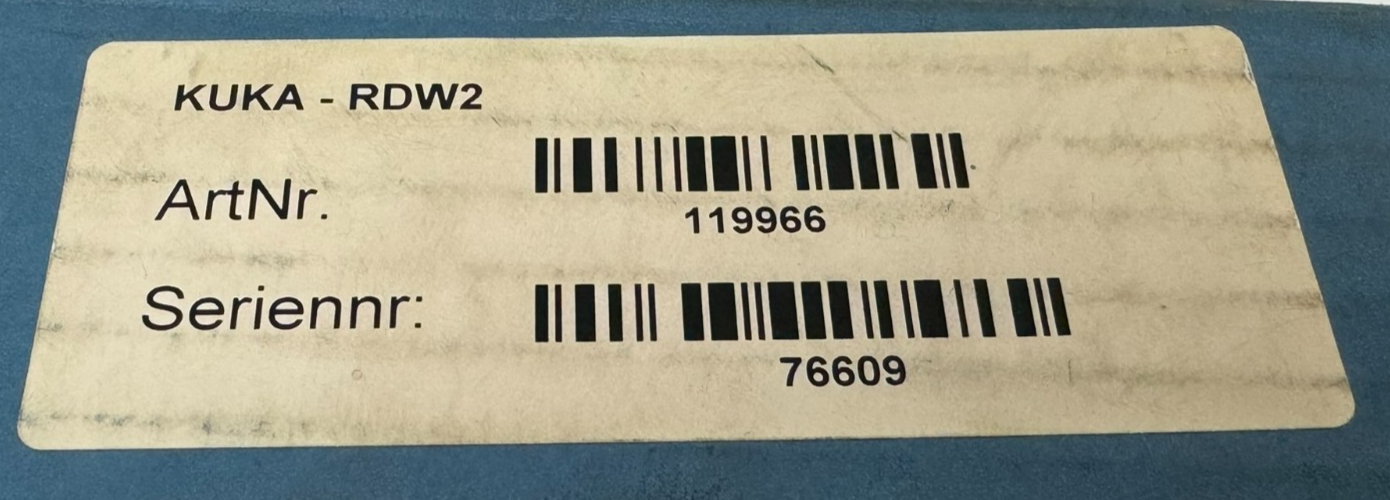 NEW KUKA RDW2 CONVERTER BOARD 119966 00-119-966 - SB Industrial Supply ...