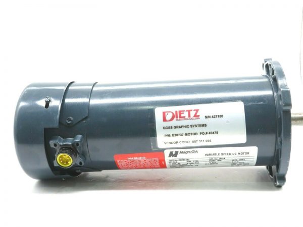 NEW MAGNETEK 46606352143-0A VARIABLE SPEED DC MOTOR 22200700 - Image 7