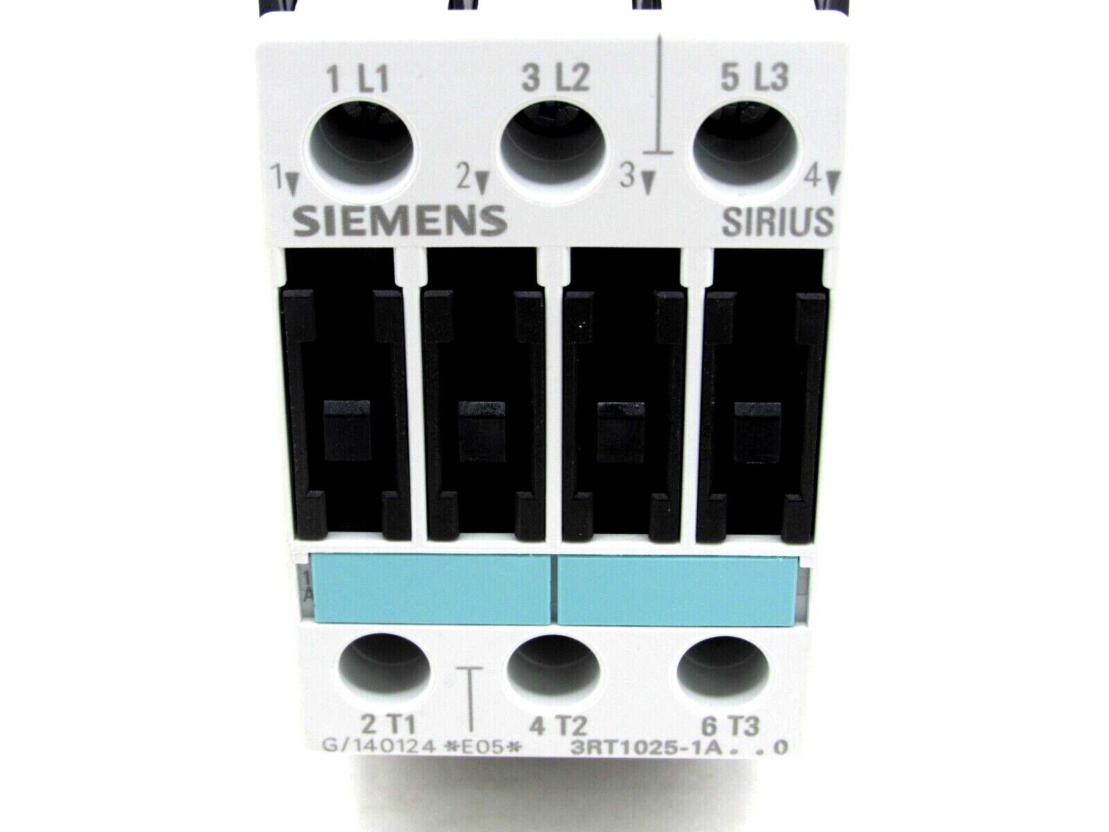 NEW SIEMENS 3RT1025-1AK60 POWER CONTACTOR 3RT10251AK60 - Image 4
