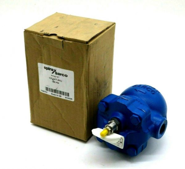 NEW SPIRAX SARCO FT14-10 STEAMTRAP BALL FLOAT FT1410 1/2" FT14"C" 145PSI