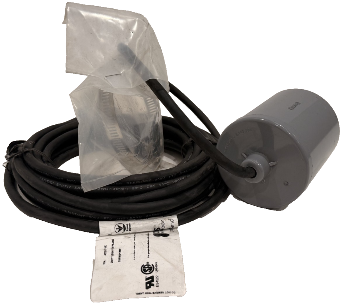 NEW XYLEM GOULDS 20PMD1WP PUMP SWITCH W/ 20' CORD - Image 3
