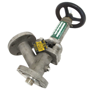 USED STRAHMAN Y-769-2 SAMPLING VALVE 1-1/2"-150 LBS Y7692