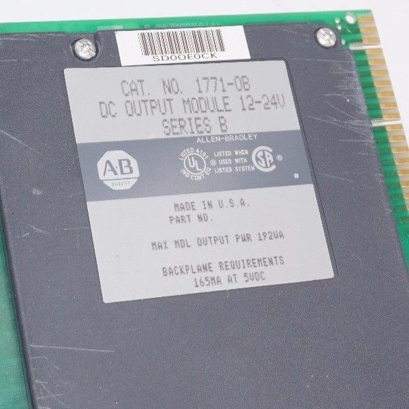 2 USED ALLEN BRADLEY 1771-0B SER. B OUTPUT MODULES 17710B - Image 3