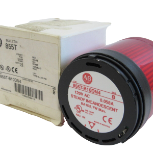 ALLEN BRADLEY 855T-B10DN4 STACK LIGHT SER.B 855TB10DN4 NEW, SURPLUS