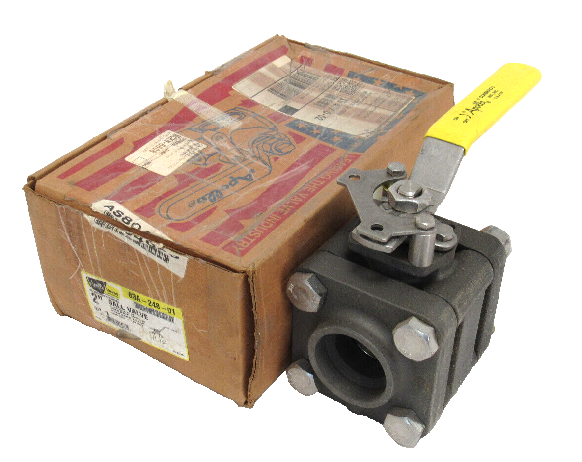 NEW APOLLO 83A-248-01 BALL VALVE WELD SOCKET 2" 83A24801