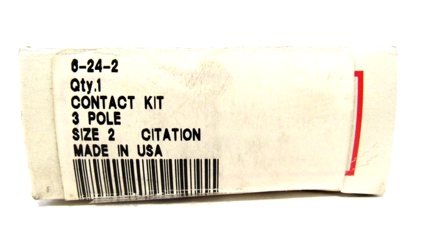 NEW CUTLER HAMMER 6-24-2 CONTACT KIT 3 POLE SIZE 2 6242 - Image 3