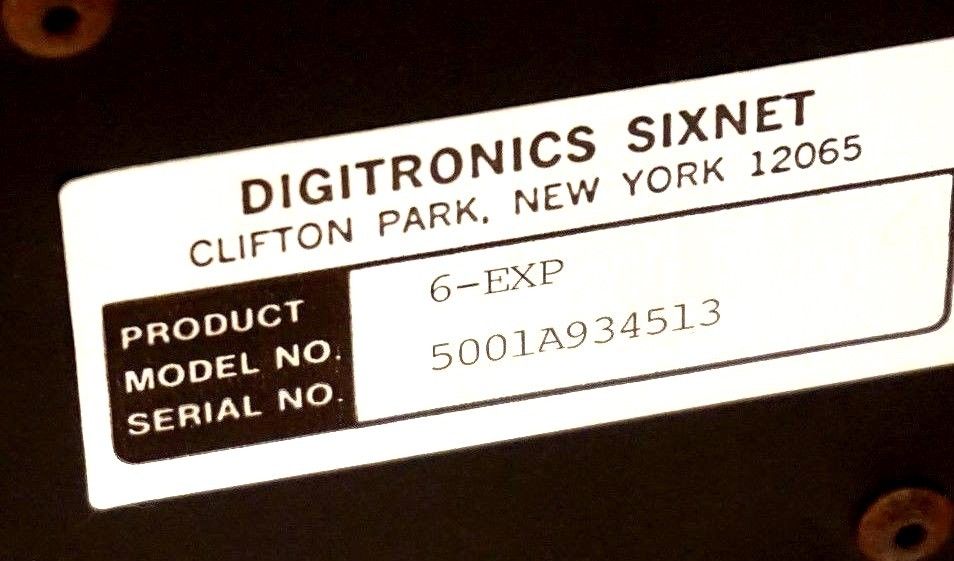 NEW DIGITRONICS SIXNET 6-EXP CONTROLLER - Image 3