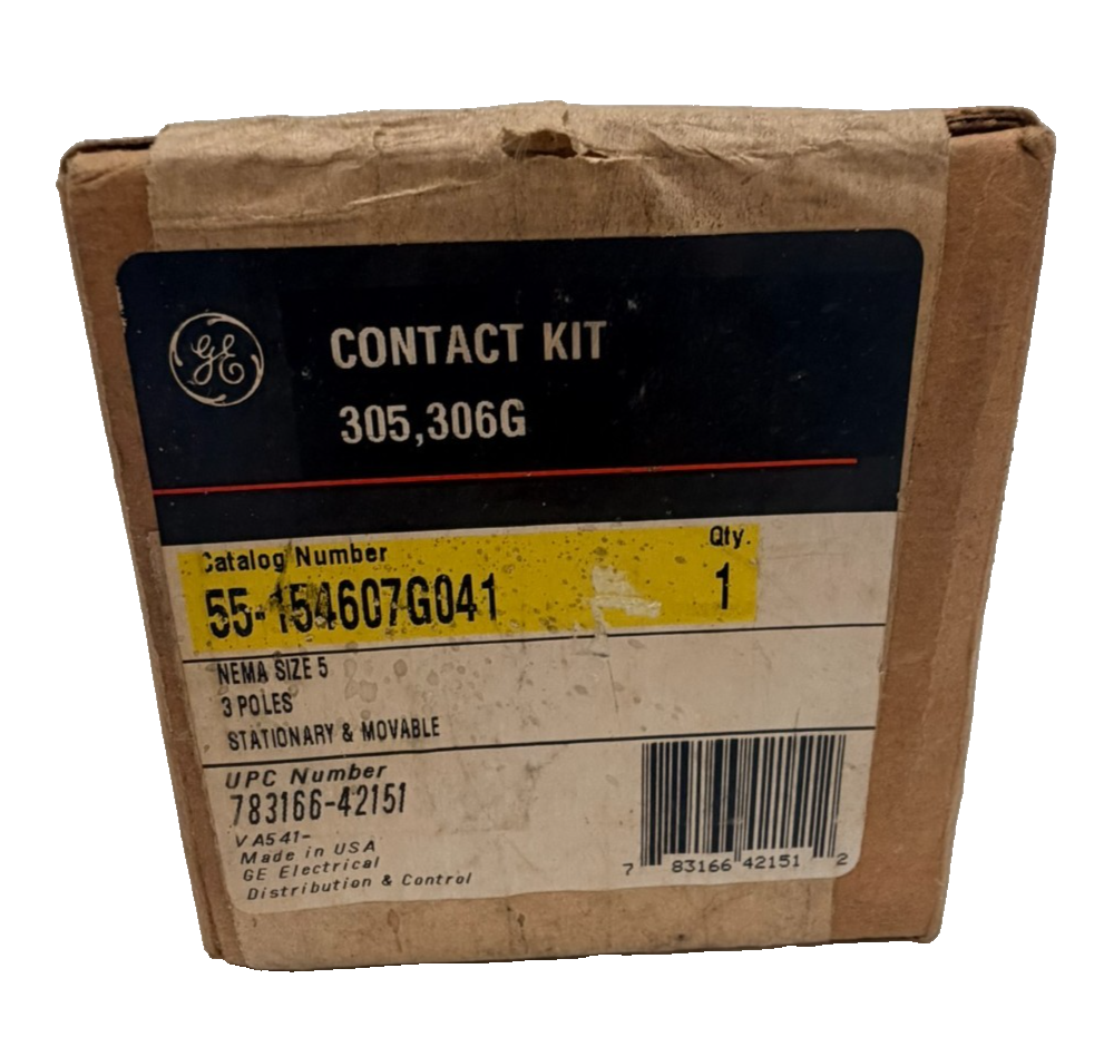 NEW GE 55-154607G041 CONTACT KIT 3 POLES 44154607G041 SIZE 5 - Image 3