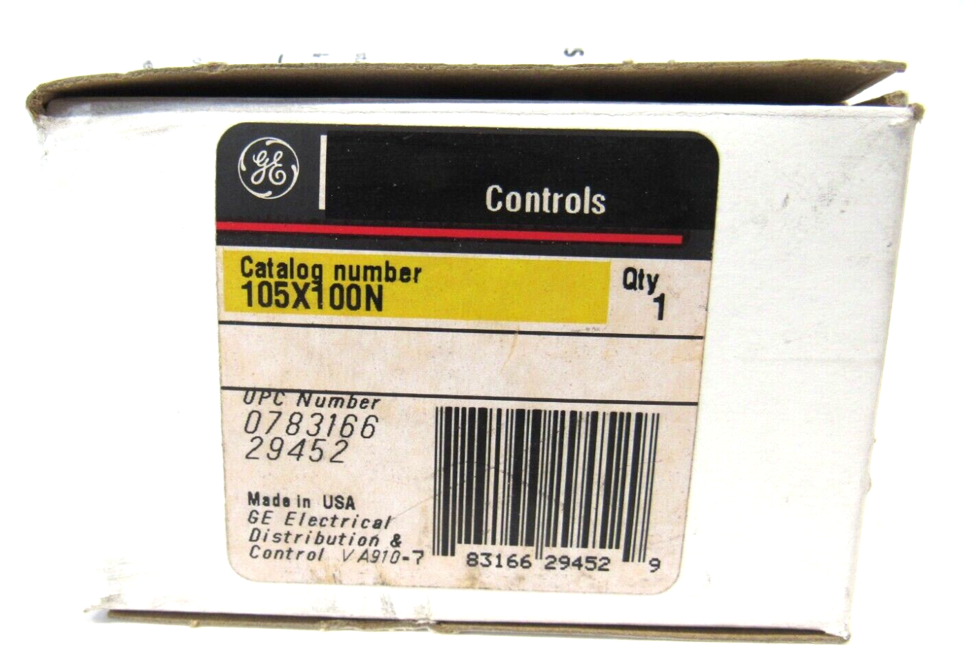 NEW GENERAL ELECTRIC 105X100N AUXILIARY CONTACT KIT - Image 3