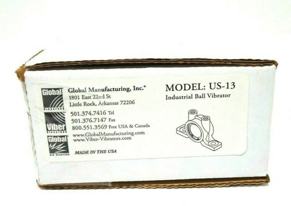 NEW GLOBAL MANUFACTURING US-13 INDUSTRIAL BALL VIBRATOR US13 - Image 4