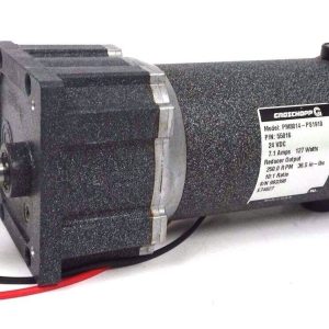 NEW GROSCHOPP PM8014-PS1910 55016 MOTOR 24VDC 10:1 RATIO 250 RPM 1/2" DIA.