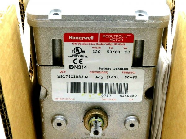 NEW HONEYWELL M9174C-1033 MODUTROL IV MOTOR M9174C1033 - Image 3