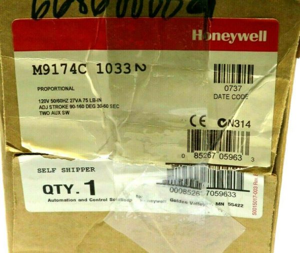 NEW HONEYWELL M9174C-1033 MODUTROL IV MOTOR M9174C1033 - Image 6
