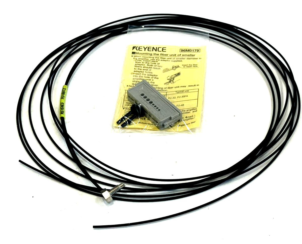 NEW KEYENCE FU-66TZ FIBER OPTIC SENSOR FU66TZ - SB Industrial Supply, Inc.