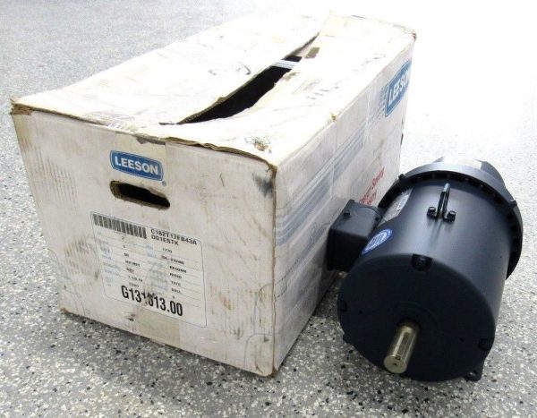 NEW LEESON C182T17FB43A BRAKE MOTOR 3HP 1770 RPM HX182T D01ESTK G131613.00