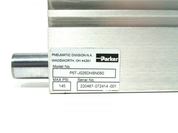 NEW PARKER P5T-J025DHSN050 CYLINDER P5TJ025DHSN050 - Image 3