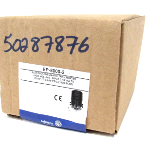 NEW SEALED JOHNSON CONTROLS EP-8000-2 ELECTRO PNEUMATIC TRANSDUCER EP80002