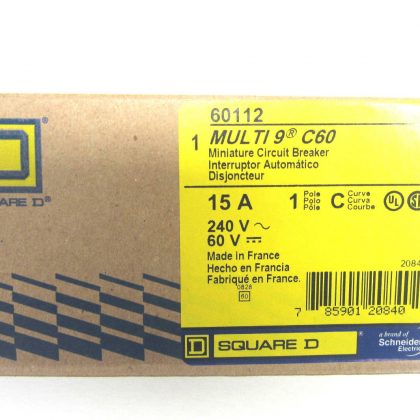 NEW SQUARE D 60112 CIRCUIT BREAKER