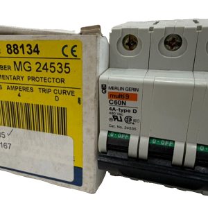 NEW SQUARE D MERLIN GERIN MG24535 SUPPLEMENTARY PROTECTOR 4A