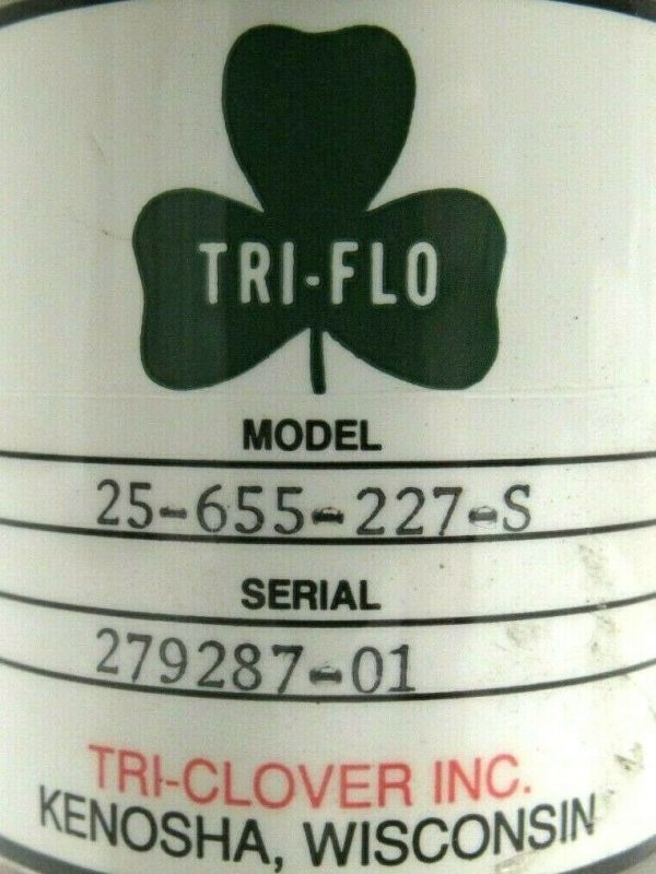 NEW TRI CLOVER 25-655-227-S TRI-FLOW VALVE 25655227S - Image 4