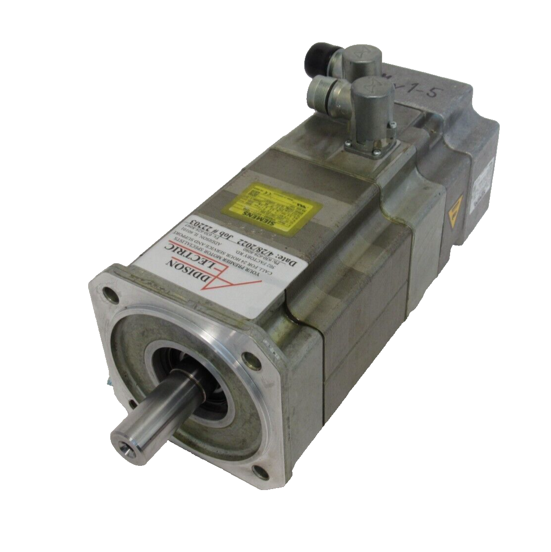 REFURBISHED SIEMENS 1FK6063-6AF71-1EH0 SYNCHRONOUS SERVO MOTOR 1FK60636AF711EH0