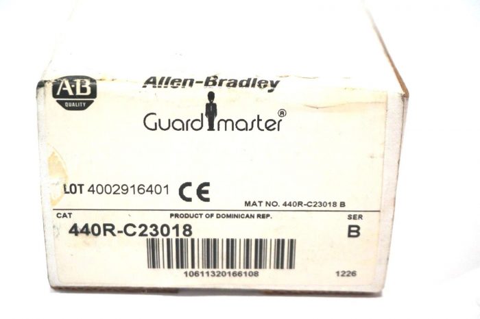 NEW ALLEN BRADLEY 440R-C23018 SAFETY RELAY SER.B 440RC23018 - Image 4
