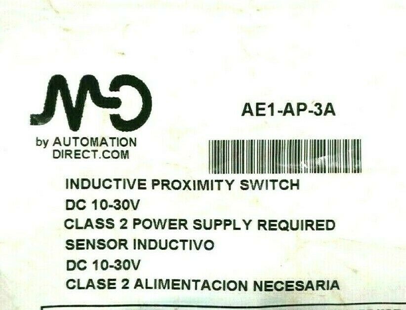AUTOMATION DIRECT AE1-AP-3A PROXIMITY SENSOR 