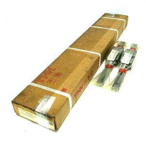NEW BOX OF 2 THK SR25V2UU+340L-II LINEAR GUIDE SR25V2UU340LII