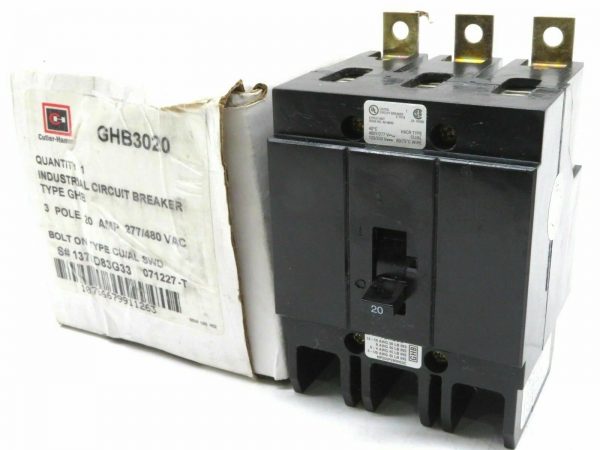 NEW CUTLER HAMMER GHB3020 CIRCUIT BREAKER TYPE GHB