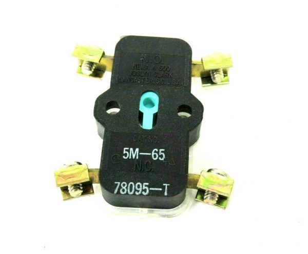NEW JOSLYN CLARK 5M-065 AUXILIARY CONTACT 5M065 78095-T - Image 3