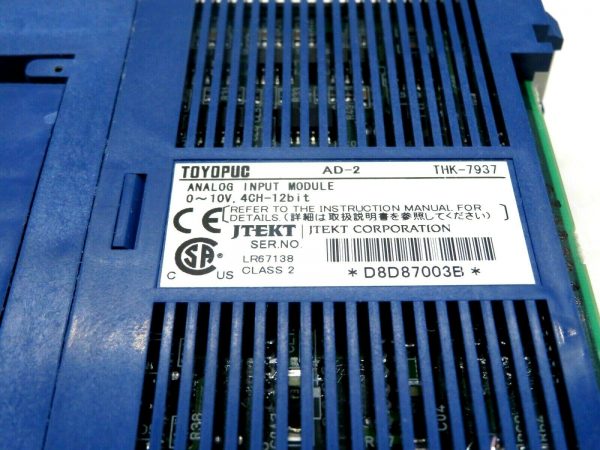 NEW JTEKT TOYODA THK-7937 ANALOG MODULE AD-2 THK7937 - Image 4
