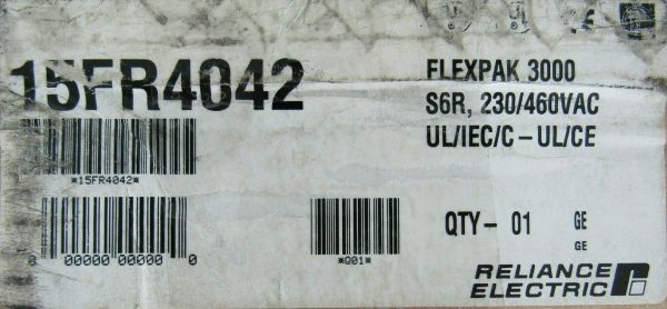 NEW RELIANCE ELECTRIC 15FR4042 FLEXPAK 3000 7.5/15.0HP 230/460V - Image 8