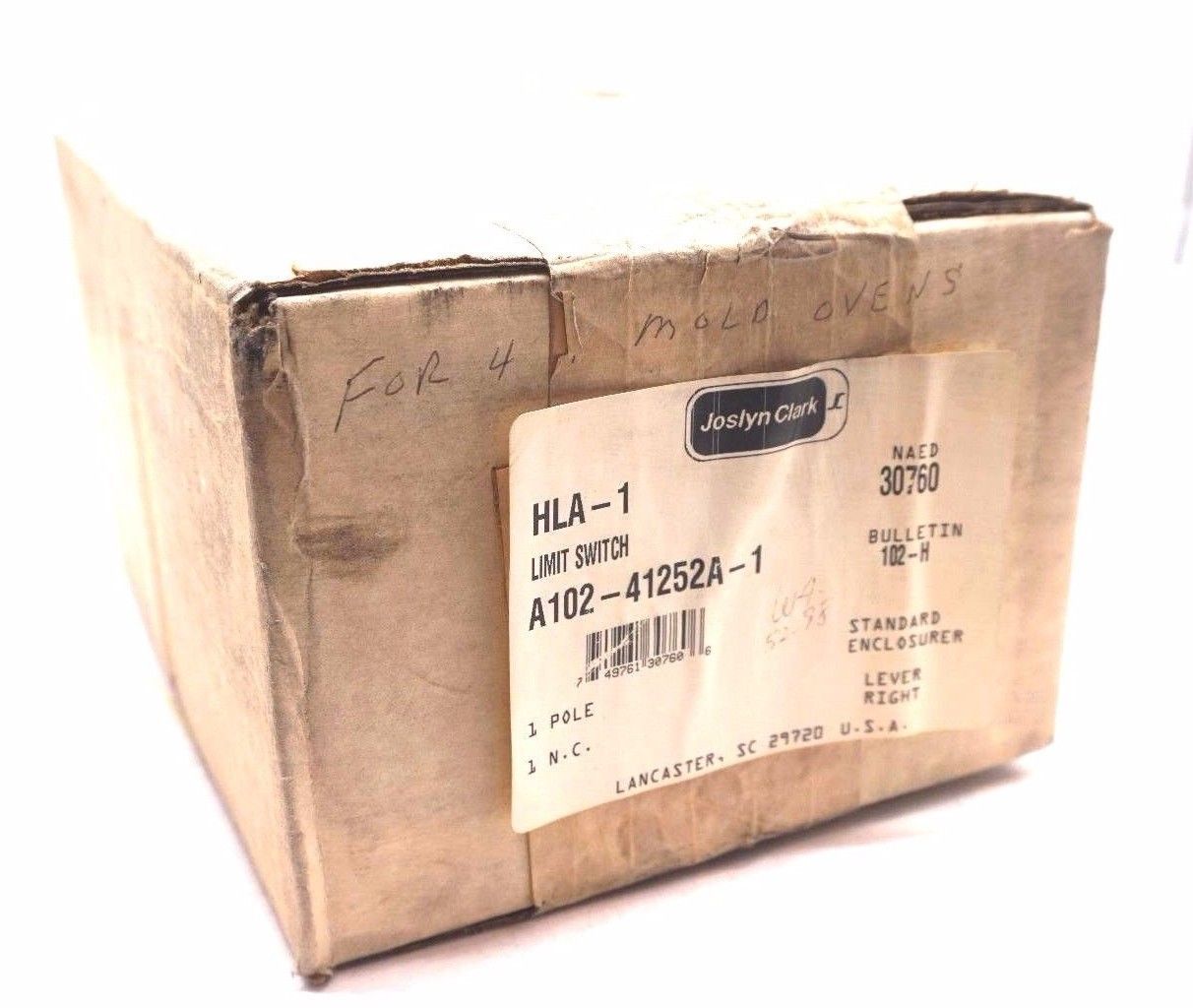 NEW SEALED JOSLYN CLARK A102-41252A-1 LIMIT SWITCH HLA-1 A10241252A1