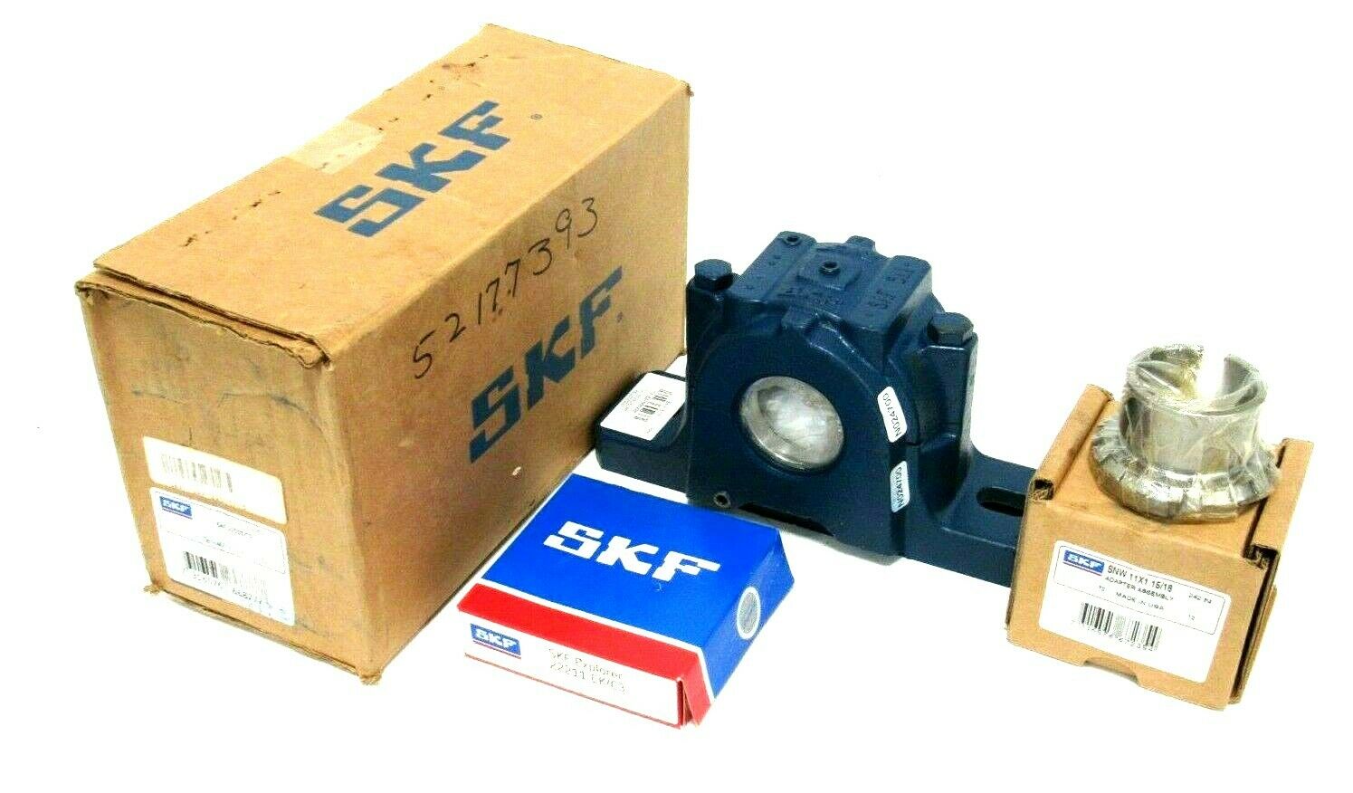 NEW SKF SAF 22511/C3 PILLOW BLOCK BEARING 22211 EK/C3 SNW 11X1.15/16 SAF22511C3