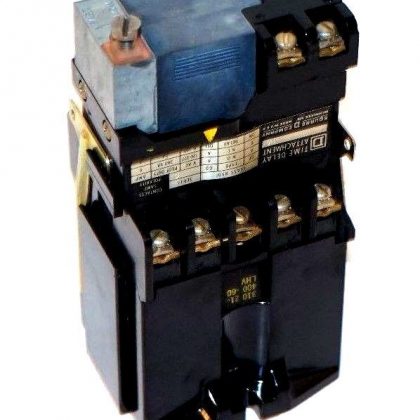 NEW SQUARE D 8501 G0-40 CONTROL RELAY W/ GDJV TIME DELAY 8501G040