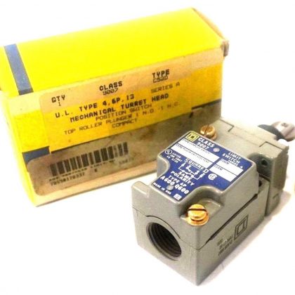 NEW SQUARE D 9007 C52D MECHANICAL TURRET HEAD POSITION SWITCH 9007C52D