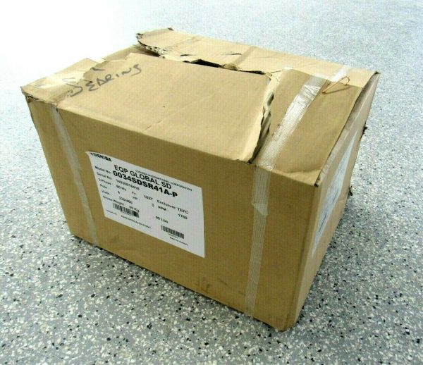 NEW TOSHIBA 0034SDSR41A-P MOTOR 3HP 4P 230/460V 3PH 1760 RPM 0034SDSR41AP