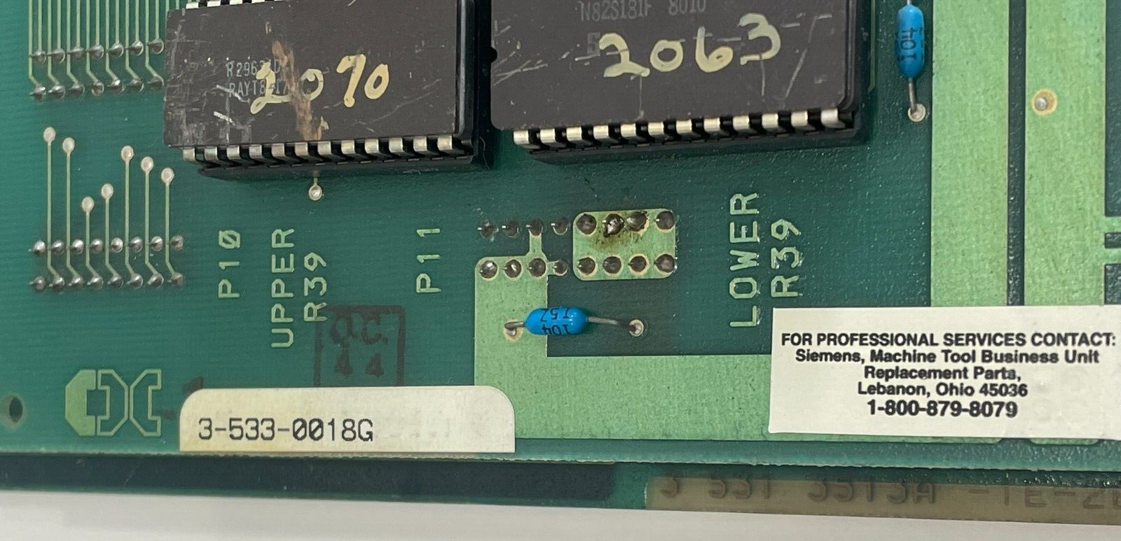 REPAIRED CINCINNATI MILACRON 3-531-3513A CONTROL BOARD W/ 3-533-0018G - Image 4