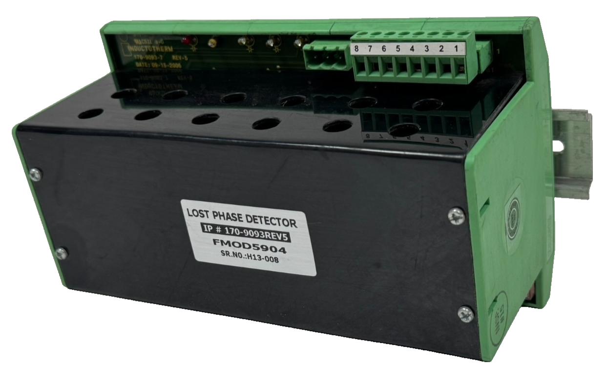 USED INDUCTOTHERM 170-9093 LOST PHASE DETECTOR FMOD5904 170-9093-7 - Image 3