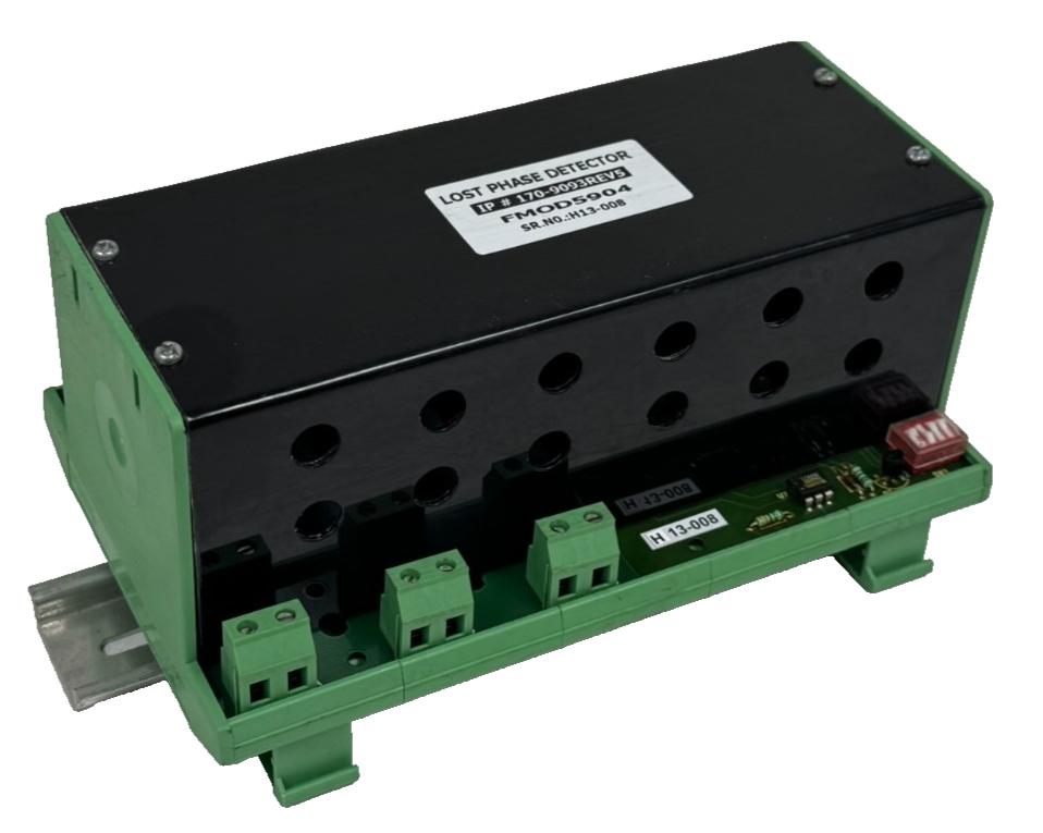 USED INDUCTOTHERM 170-9093 LOST PHASE DETECTOR FMOD5904 170-9093-7