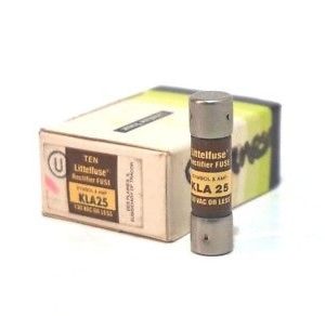 10 NEW LITTELFUSE KLA-25 FUSES KLA25