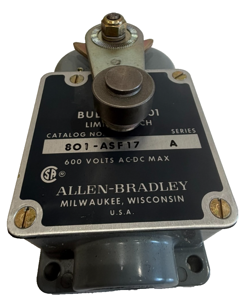 ALLEN BRADLEY 801-ASF17 LIMIT SWITCH SER .A 801ASF17 NEW, SURPLUS - Image 3