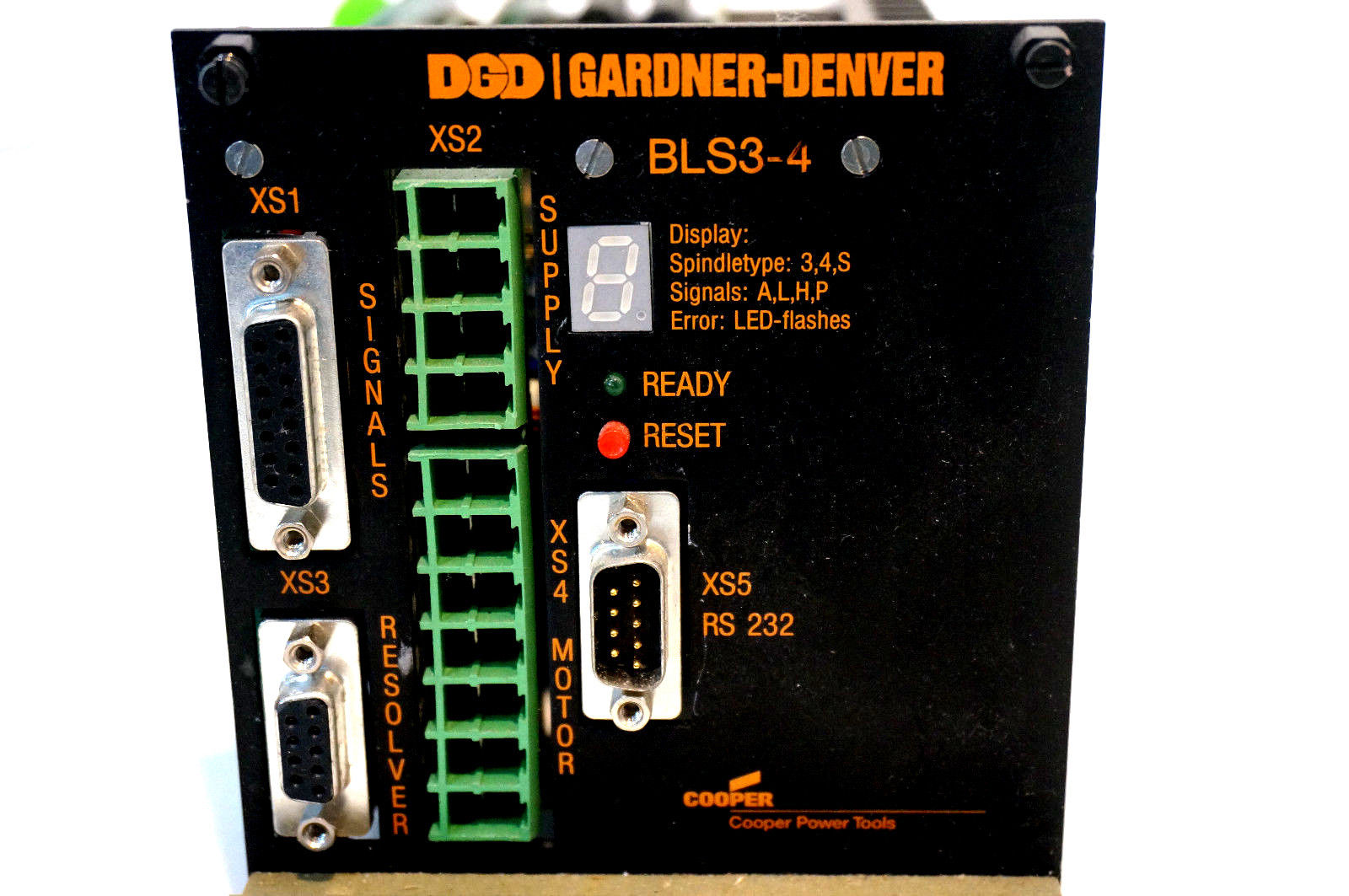 REPAIRED COOPER GARDNER DENVER BLS3-4 SERVO CONTROLLER BLS3W BLS34 - Image 4