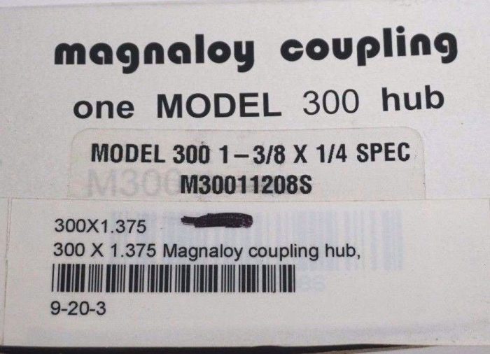 LOT OF 4 NEW MAGNALOY 300 1-3/8 X 1/4 COUPLING HUBS - Image 3